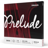 D'Addario J614 3/4M Prelude Bass Single E String