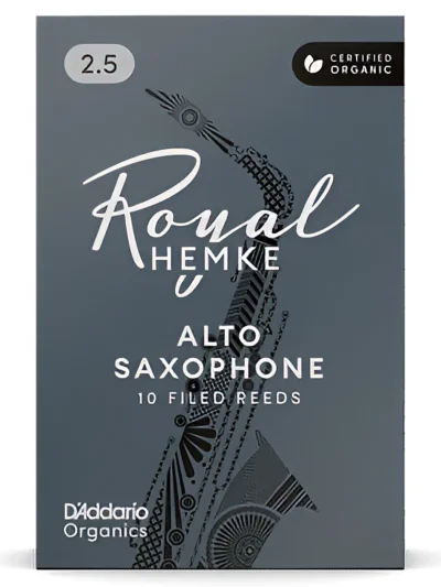Тростина D'Addario RHKP10ASX250 Royal Hemke Organic Alto Sax #2.5 10 Pack