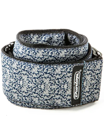 Ремінь для гітари Dunlop D6715 Jacquard Fleurs De Skull Strap