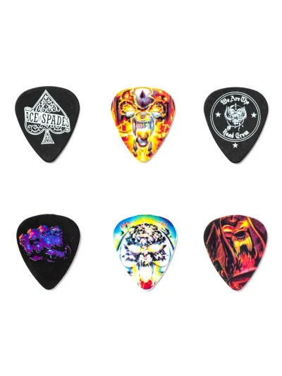Набір медіаторів Dunlop MHPT03 Motörhead Album Art Pick Tin 0.73mm