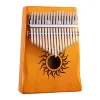 Калімба Hluru Huashu KHS17 Sun Poplar Yellow (17 нот, тополя)