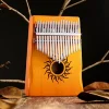 Калімба Hluru Huashu KHS17 Sun Poplar Yellow (17 нот, тополя)