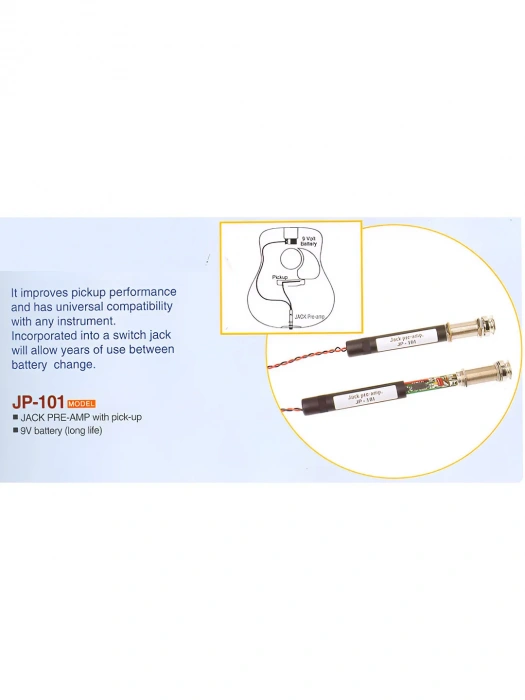 Paxphil JP101 Preamp Inside Jack Pin