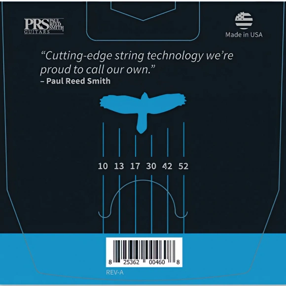 Струни PRS Signature Light Top/Heavy Bottom Guitar Strings 10-52 Струни PRS Signature Light Top/Heavy Bottom Guitar Strings 10-52