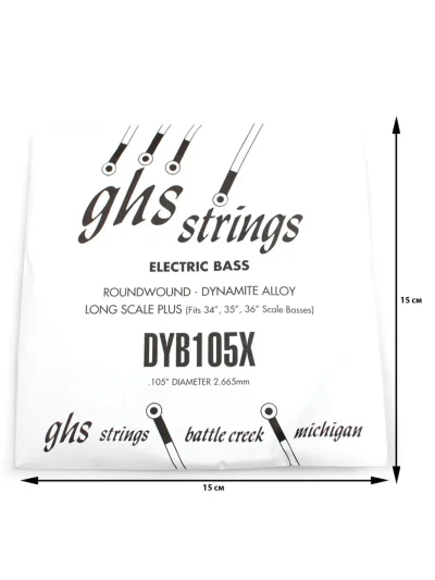 Струна GHS Strings DYB105X