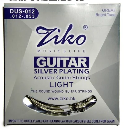Струни Ziko DUS-012 Silver Wound 12-53