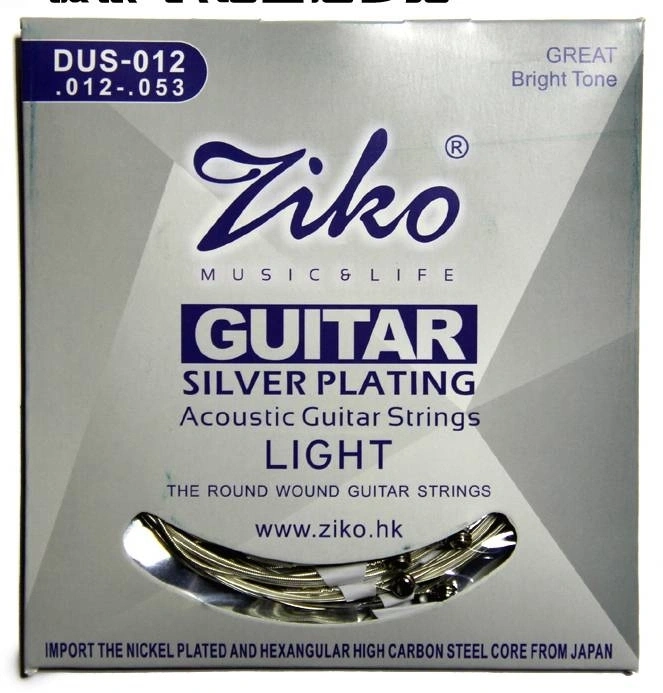 Струни Струни Ziko DUS-012 Silver Wound 12-53