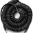 MXR Coil Cable Black Right/Straight (9m)