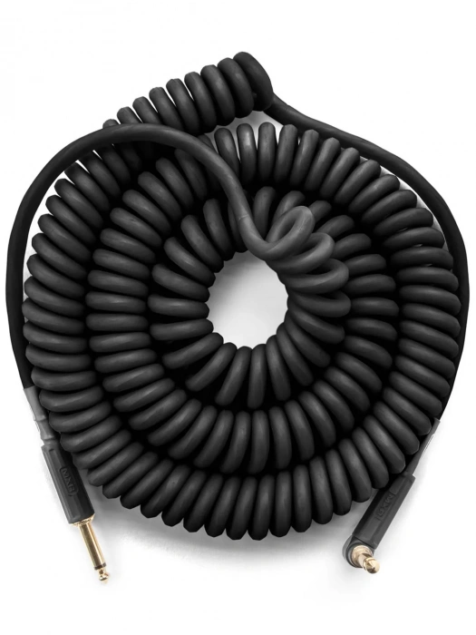 Кабель Кабель MXR Coil Cable Black Right/Straight (9m)