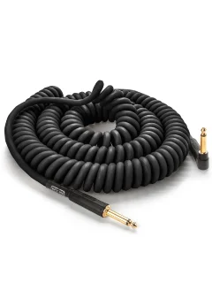 MXR Coil Cable Black Right/Straight (9m)