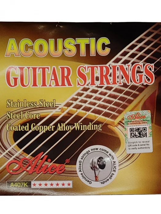 Струни Струни Alice A407K-L 85/15 Bronze 12/53