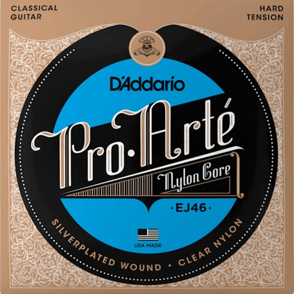 Струны D'Addario EJ46 Pro-Arte Hard Tension
