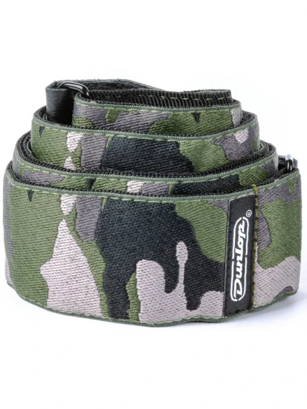 Ремень для гитари Dunlop D6716 Jacquard Ranger Green Strap