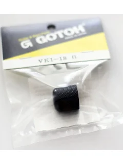 Gotoh VK1-18 B Dome Knob (Black)