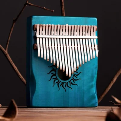 Калімба Hluru Huashu KHS21 Sun Poplar Blue (21 нота, тополя)