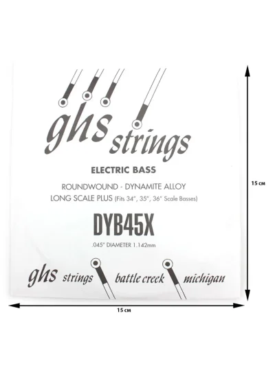 Струна GHS Strings DYB45X