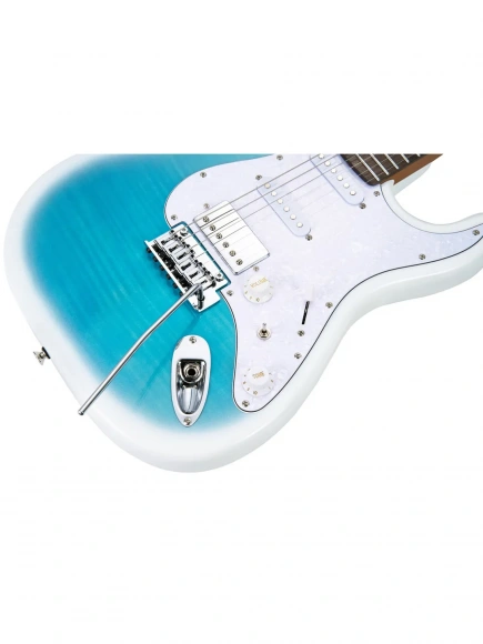 Електрогітара Mooer MSC41 Pro (Dreamy Blue)