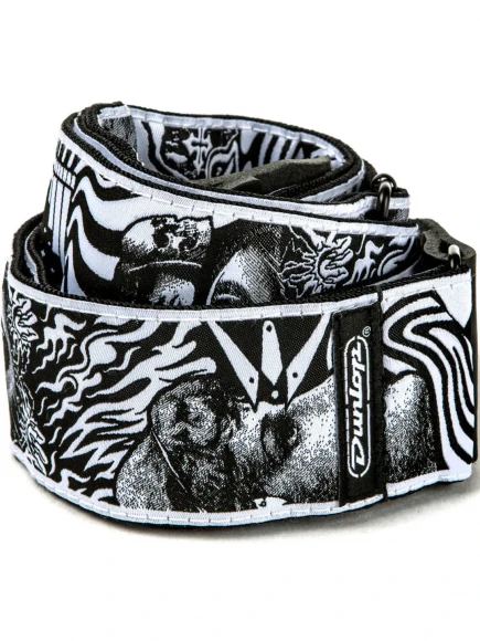 Ремень для гитари Dunlop ILD04 Ilovedust Skulls Strap