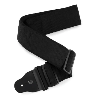 D'Addario 74T000 Polypro Bass Guitar Strap Black (Padded)