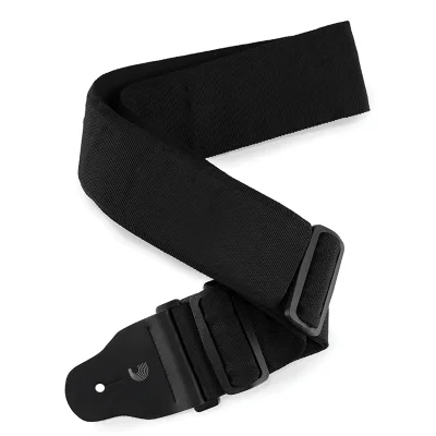 Ремінь для гітари D'Addario 74T000 Polypro Bass Guitar Strap Black (Padded)