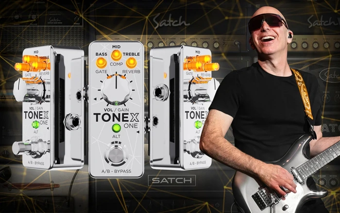 Гітарний процесор Гітарний процесор IK Multimedia ToneX One Joe Satriani Limited Edition