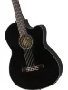 Класична гітара зі звукознімачем Fender CN-140SCE WN Black