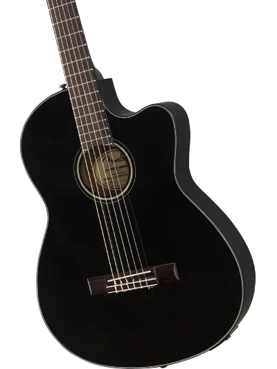 Класична гітара зі звукознімачем Fender CN-140SCE WN Black