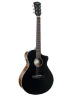 Електро-акустична гітара Cort CORE-MC Ovangkol (Black Top Semi Gloss)