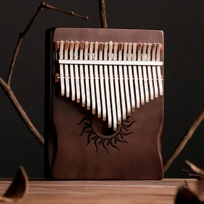 Калімба Hluru Huashu KHS21 Sun Poplar Brown (21 нота, тополя)