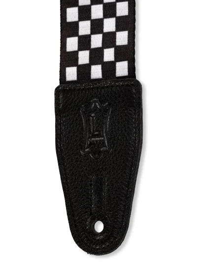 Ремінь для гітари Levy’s MP-28 Graphic Waves Series (Checkerboard)