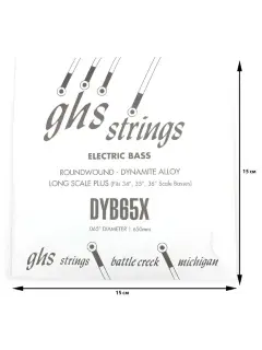 GHS Strings DYB65X