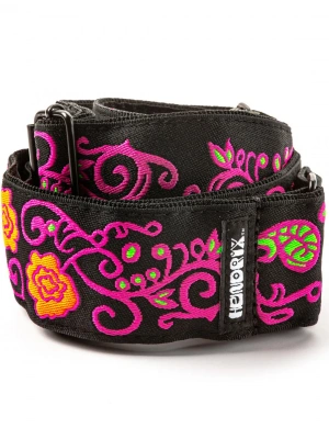 Dunlop Jimi Hendrix Blacklight Monterey Pink Strap