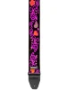 Ремінь для гітари Dunlop Jimi Hendrix Blacklight Monterey Pink Strap