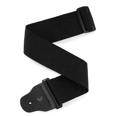 D&#039;Addario 75B000 Polypro Bass Guitar Strap (Black)