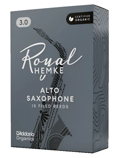 Тростина D'Addario RHKP10ASX300 Royal Hemke Organic Alto Sax #3.0 10 Pack