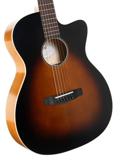 Електро-акустична гітара Cort Core-OC Maple (Brown Burst Top Semi Gloss)