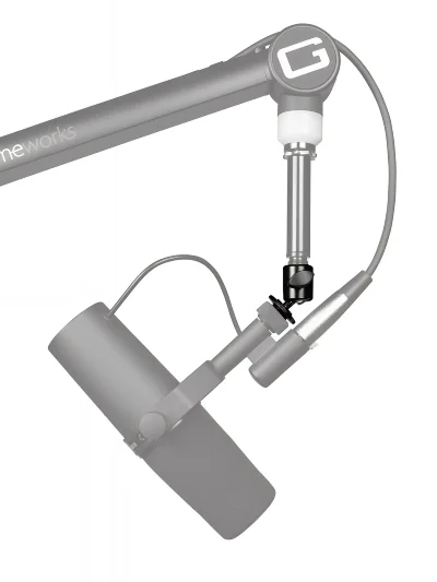 Адаптер для стійки Gator Frameworks GFW-MIC-BALLHEAD-MT 5/8"-27 Ball-and-Socket Head Mic Stand Adapter