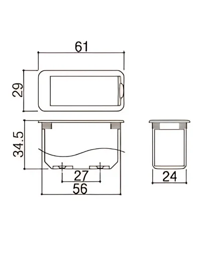 Відсік для батарейок Gotoh BB-02 Battery Box