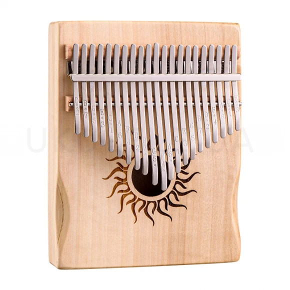 Калимба Hluru Huashu KHS21 Sun Poplar Natural (21 нота, тополь)