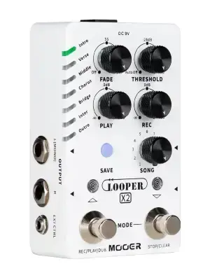Гітарна педаль Mooer Looper X2