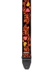 Ремінь для гітари Dunlop Jimi Hendrix Blacklight Monterey Orange Strap
