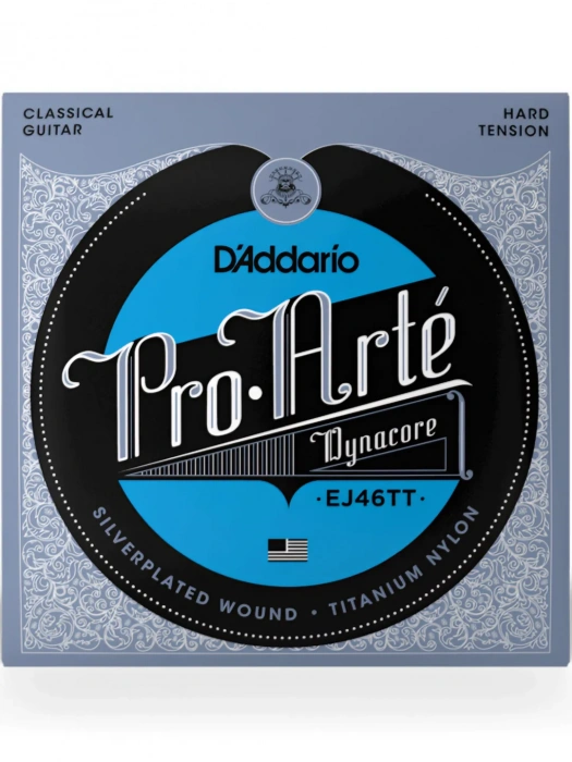 Струни Струни D'Addario EJ46TT Pro Arte Dynacore Titanium Trebles Hard Tension