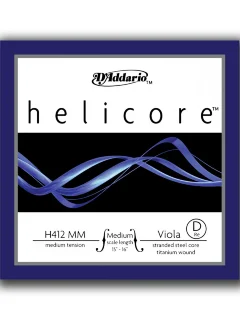 D'Addario H412 MM Helicore Viola Single D String Medium Scale Medium Tension
