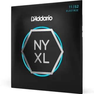 D'Addario NYXL1152 NYXL Electric Medium Top/Heavy Bottom 11-52