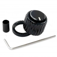 D'Addario PW-LNL-01B Loknob Large Black Plastic Knob D'Addario PW-LNL-01B Loknob Large Black Plastic Knob