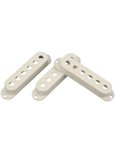 Кришка звукознимача Dimarzio DM2000AW Vintage Strat Pickup Covers (Aged White)