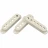 Dimarzio DM2000AW Vintage Strat Pickup Covers (Aged White)