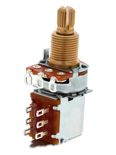 Потенціометр Dimarzio EP1201PP Audio Taper Potentiometer 500K (Push Pull)