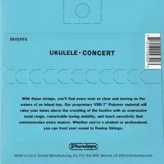 Dunlop DUQ302 Ukulele Concert