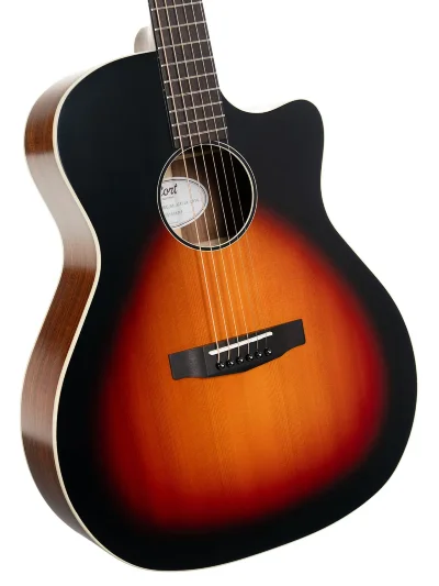 Електро-акустична гітара Cort Core-GA FKoa (Light Burst Top Semi Gloss)